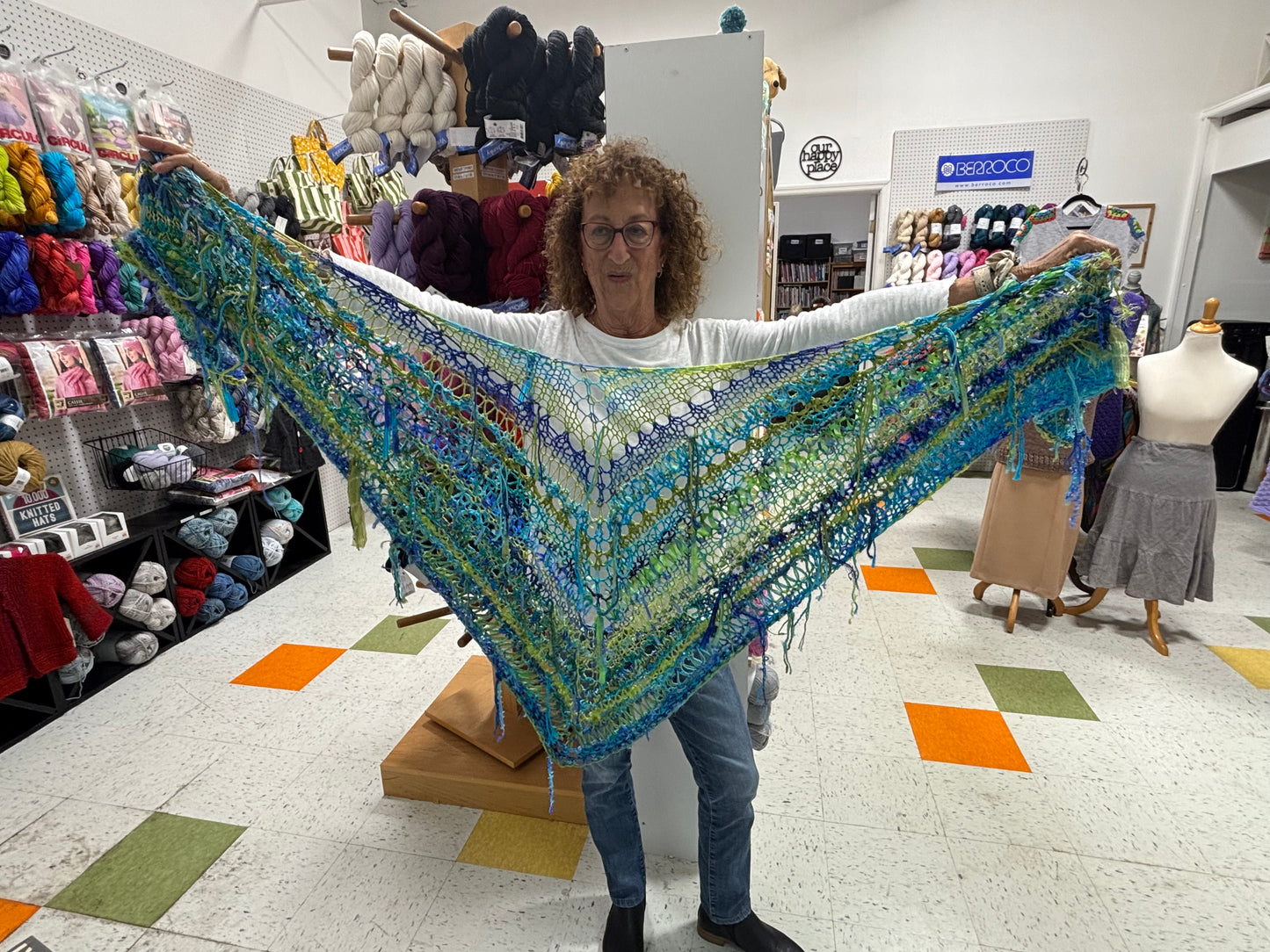 Magic Ball Scrap Shawl Workshop